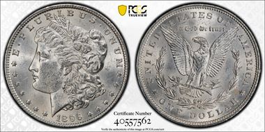 1896 $1 MS61