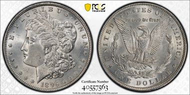 1896 $1 MS62