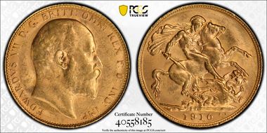 1910-P Sov S-3972 MS62