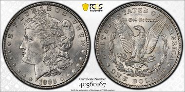 1885 $1 MS61