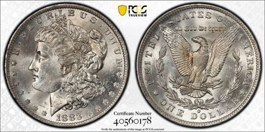 1883-O $1 MS63