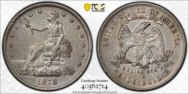 1878-S T$1 Trade XF40