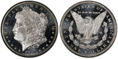 1883-CC $1 MS64DMPL