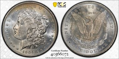1904-O $1 MS62