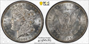 1904-O $1 MS62