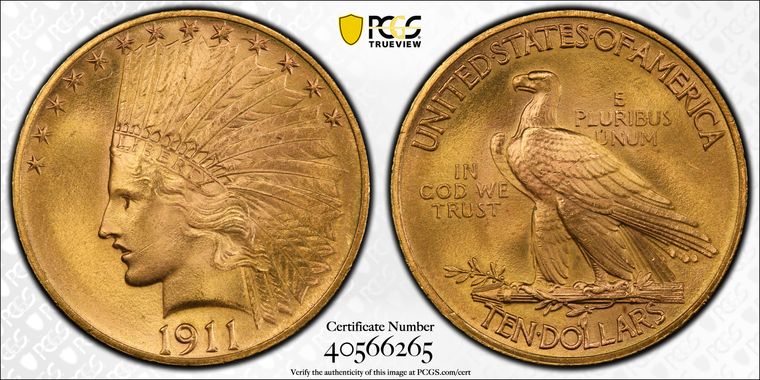 Cert 40566265 - Coin Image