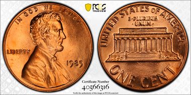 1985 1C MS68RD