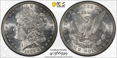 1903 $1 MS66+