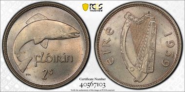 1939 Florin MS64