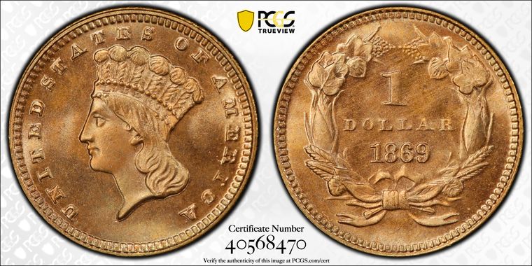 Cert 40568470 - Coin Image