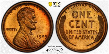 1909 1C Lincoln PR65RD