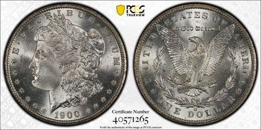 1900-O $1 MS66+ 
