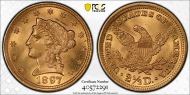 1897 $2.50 MS65