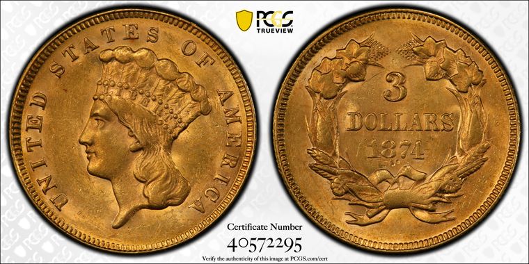 Cert 40572295 - Coin Image