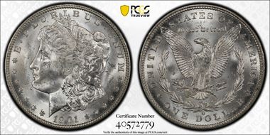 1901-O $1 MS63