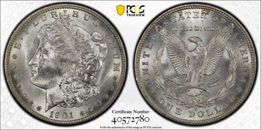 1901-O $1 MS64