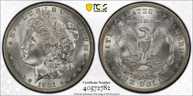 1901-O $1 MS64