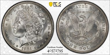 1901-O $1 MS64