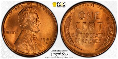 1948-S 1C MS67RD