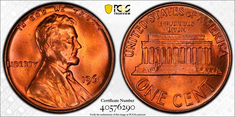 Cert 40576290 - Coin Image