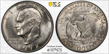 1972-D $1 MS63