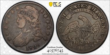 1829 50C O-104a VF25