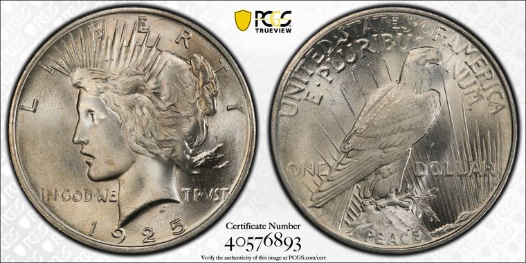 Cert 40576893 - Coin Image