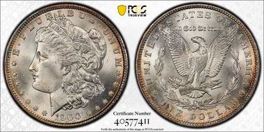 1900 $1 MS66