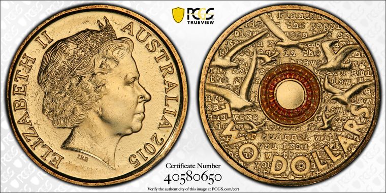 Cert 40580650 - Coin Image