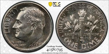 1950 10C PR67