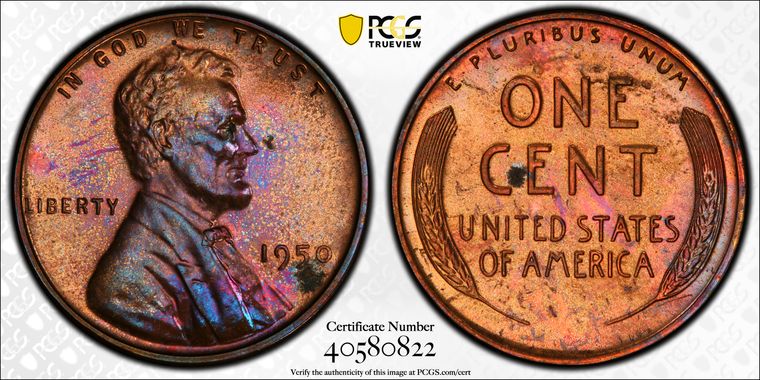 Cert 40580822 - Coin Image