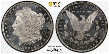 1880-O $1 MS63DMPL