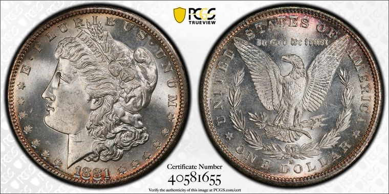 Cert 40581655 - Coin Image