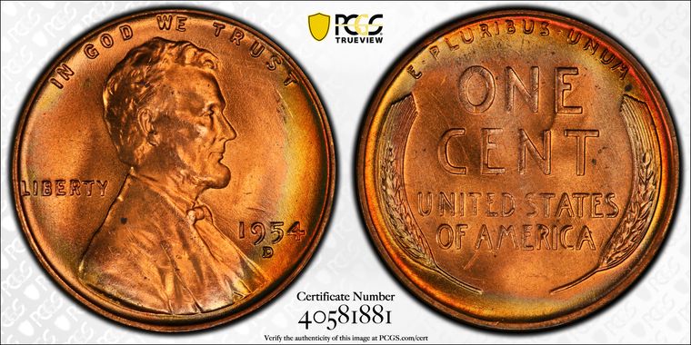 Cert 40581881 - Coin Image