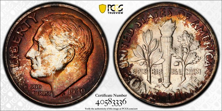 Cert 40583336 - Coin Image