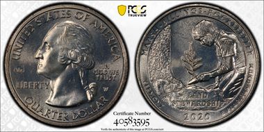 2020-W 25C Marsh-Billings-Rockefeller NP V75 First Week of Discovery MS65