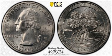 2020-W 25C Salt River Bay NP V75 MS64+