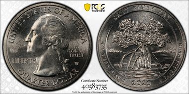 2020-W 25C Salt River Bay NP V75 MS64+