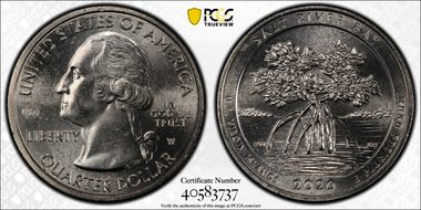 2020-W 25C Salt River Bay NP V75 MS64+