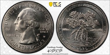 2020-W 25C Salt River Bay NP V75 MS64