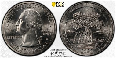 2020-W 25C Salt River Bay NP V75 MS65