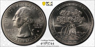 2020-W 25C Salt River Bay NP V75 MS65