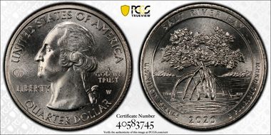 2020-W 25C Salt River Bay NP V75 MS65