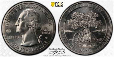 2020-W 25C Salt River Bay NP V75 MS65+