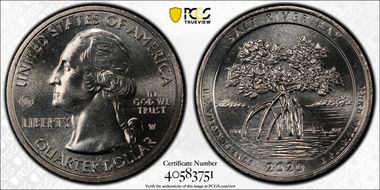 2020-W 25C Salt River Bay NP V75 MS64+