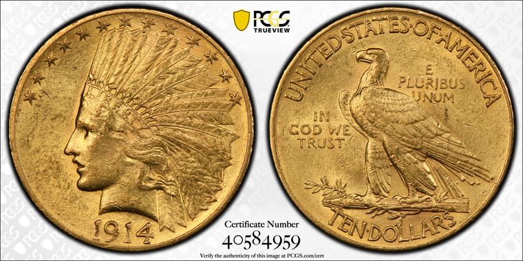 Cert 40584959 - Coin Image