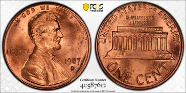 1987-D/D 1C RPM, FS-501 MS66RD