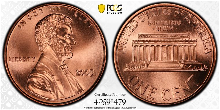 Cert 40591479 - Coin Image