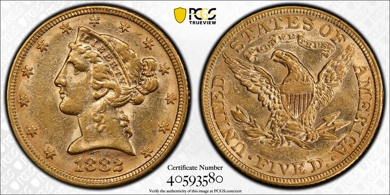 Cert 40593580 - Coin Image