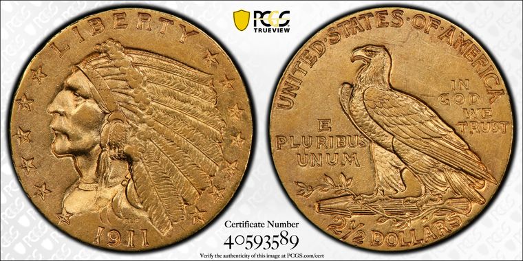 Cert 40593589 - Coin Image